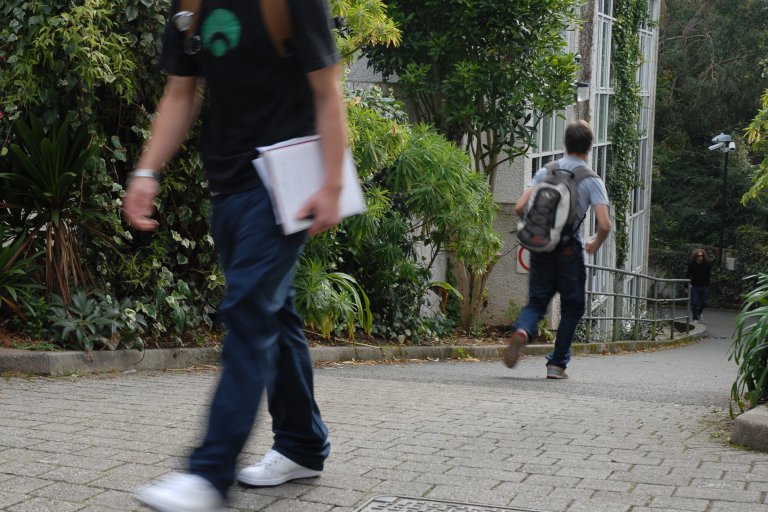 Falmouth Campus path